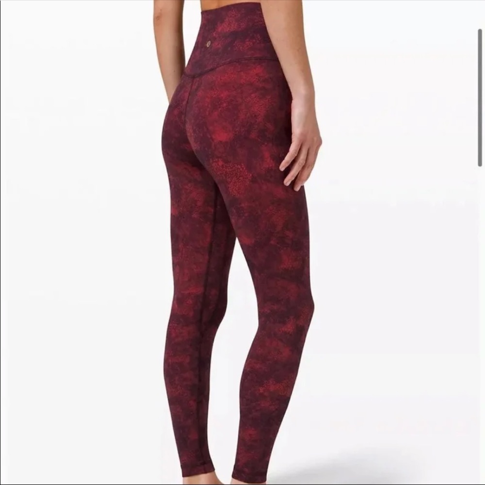 Lululemon Align 28” LNY Intricate Oasis size 4